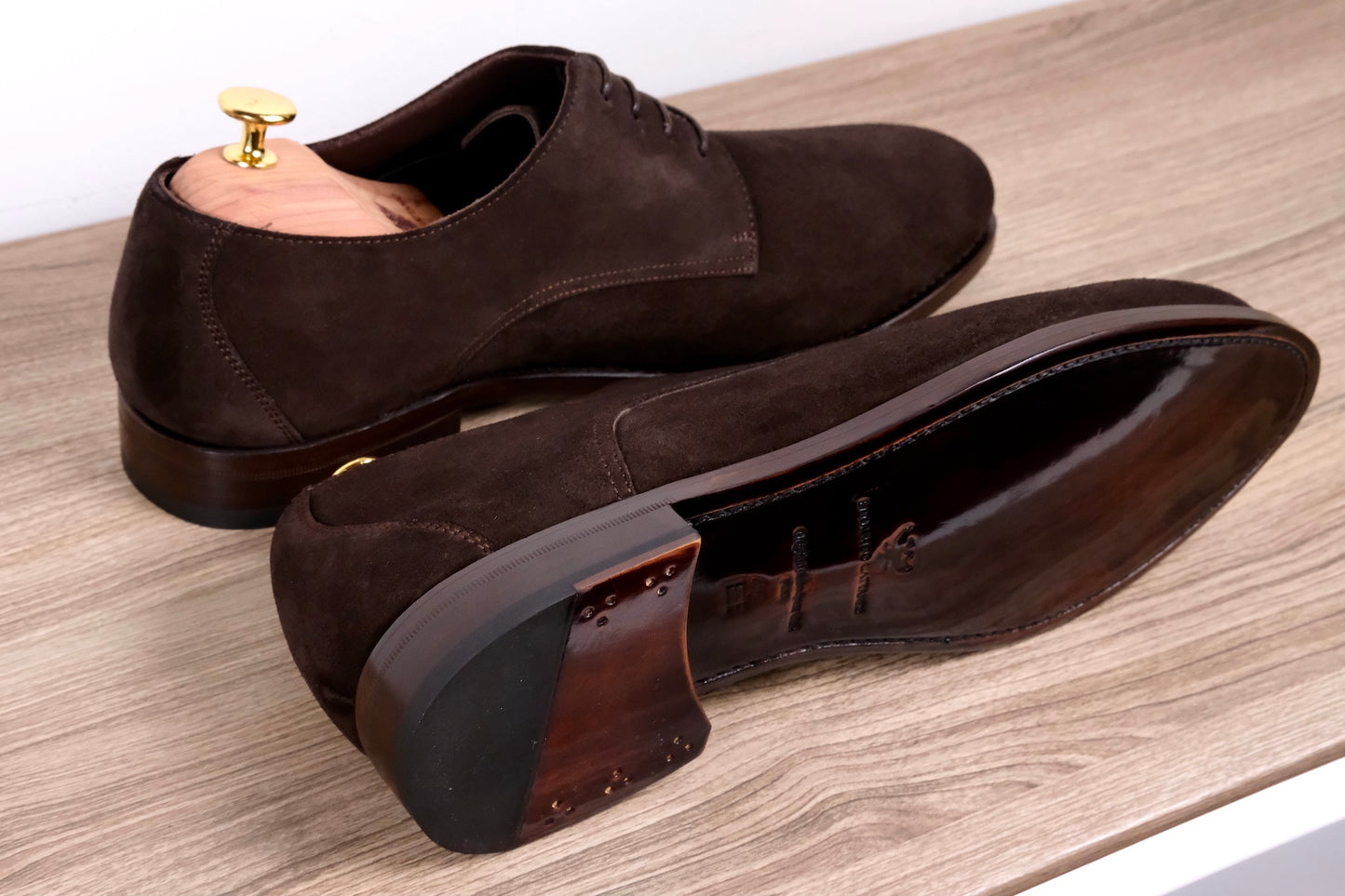 Classic Derby Unlined Suede