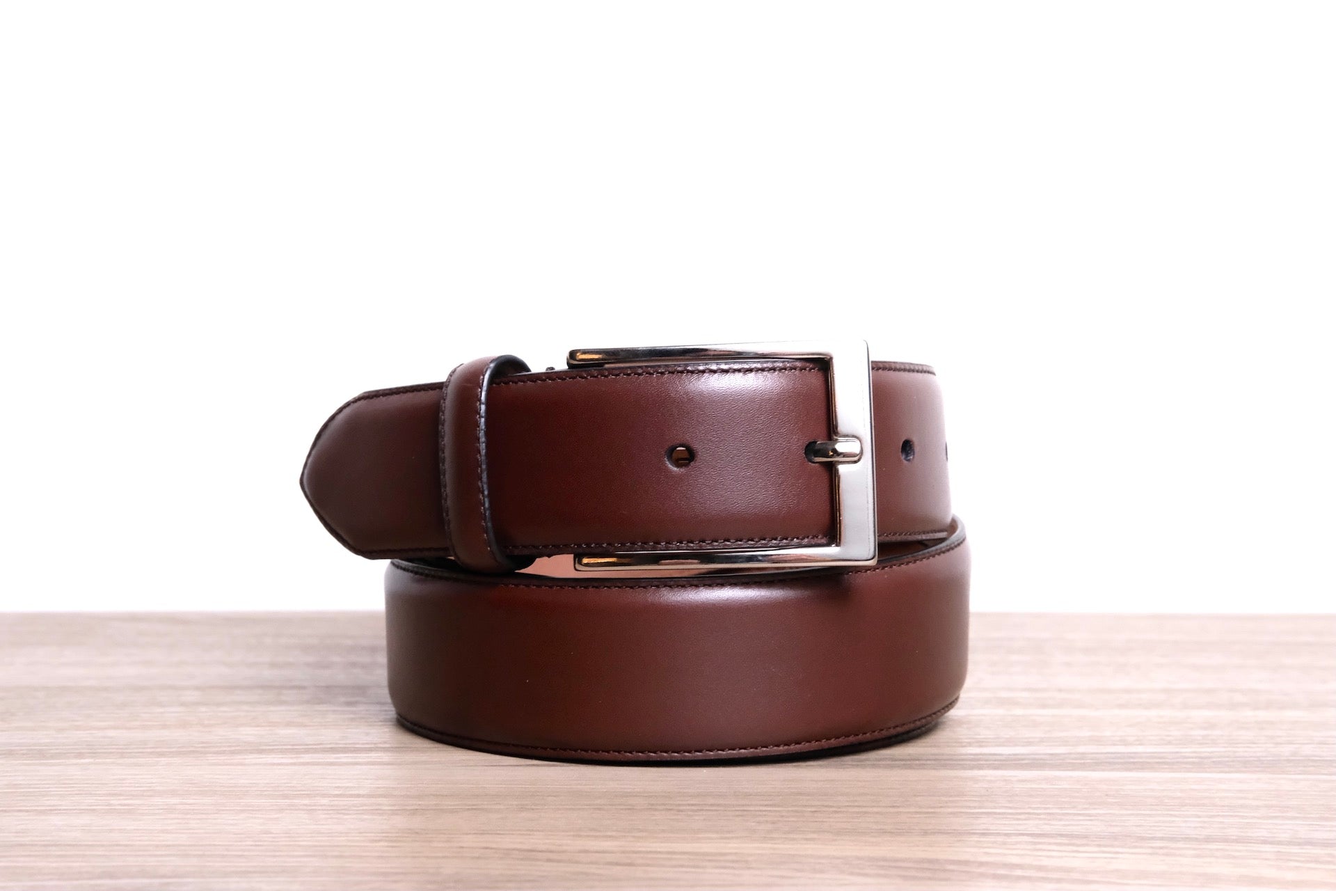 Belt Square Buckle Box Calf