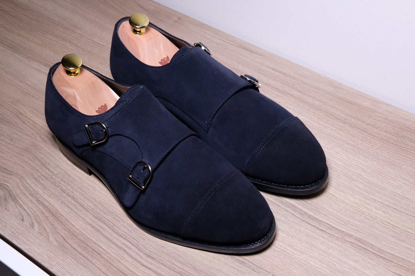 Classic Double Monk Suede