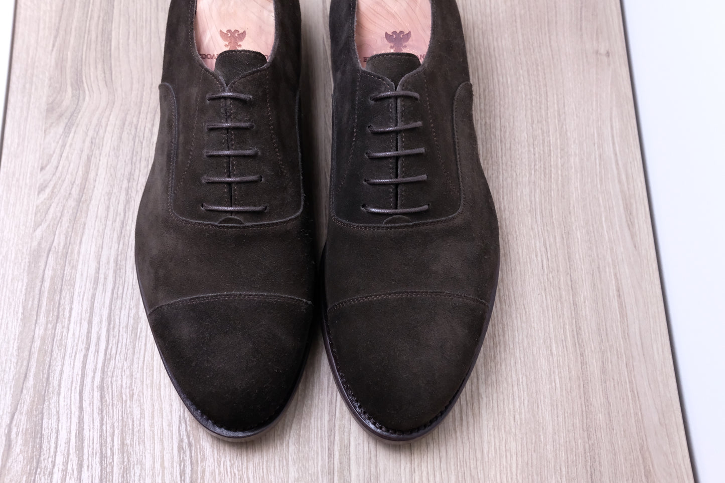 Classic Suede Oxford Cap Toe