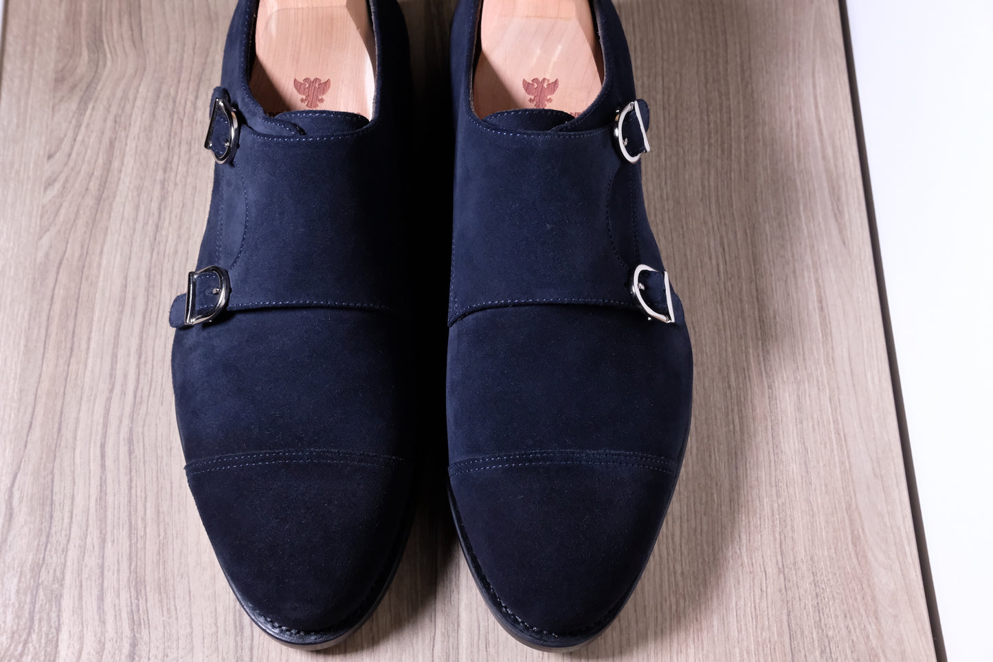 Classic Double Monk Suede