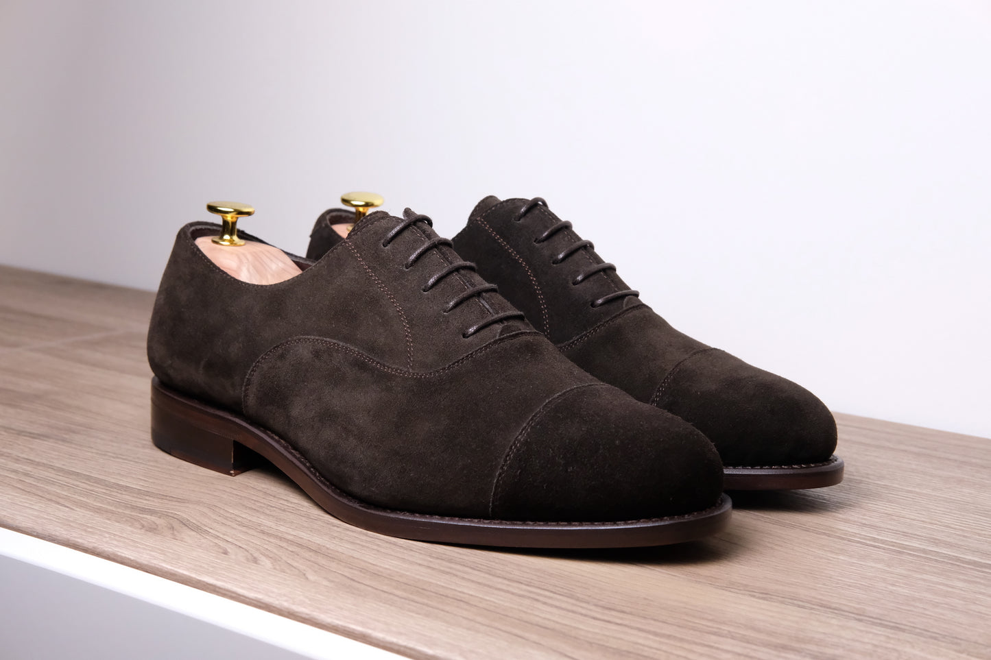 Classic Suede Oxford Cap Toe