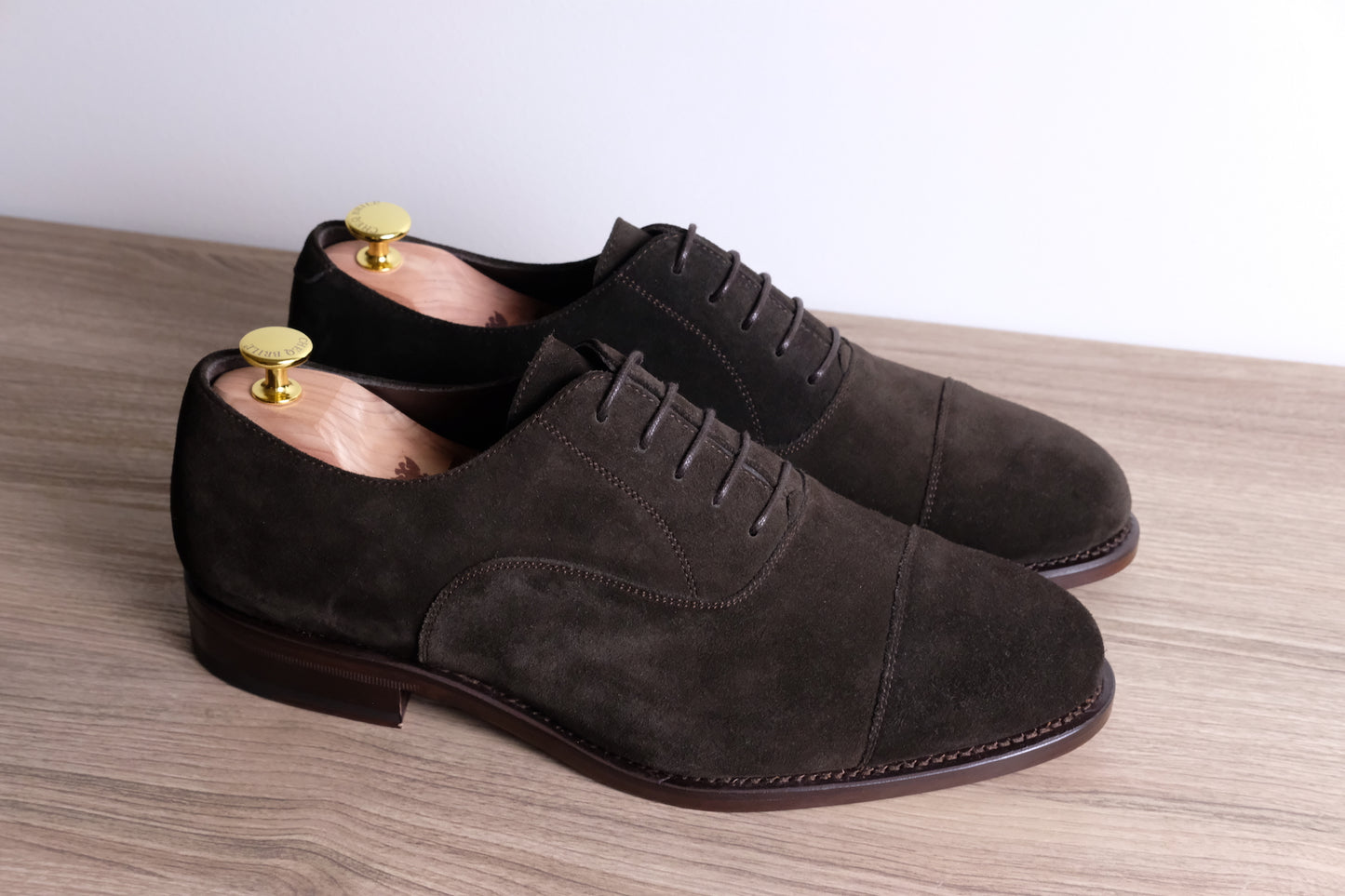 Classic Suede Oxford Cap Toe