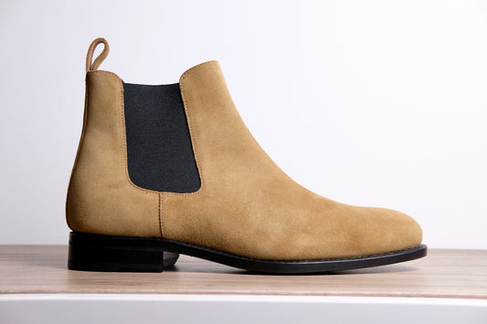 Classic Suede Chelsea Boots