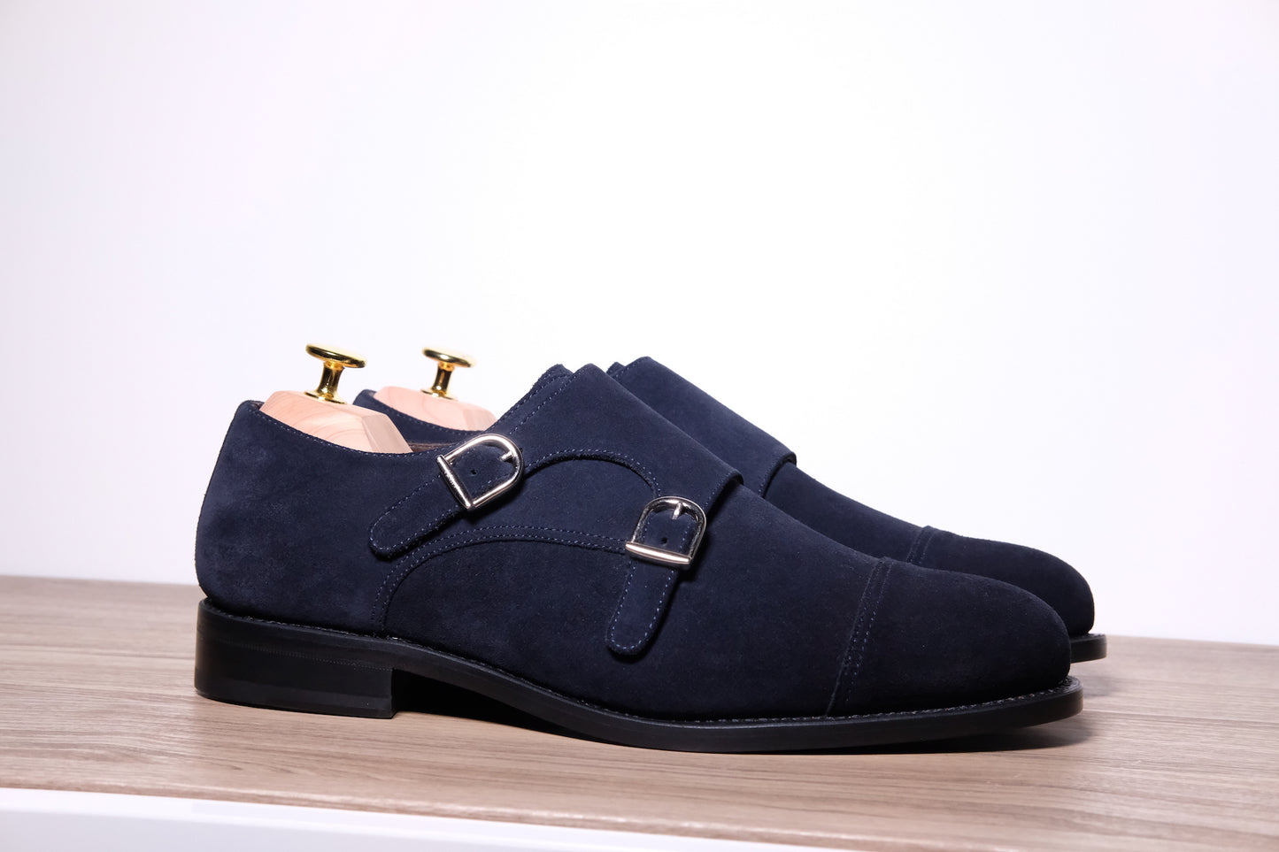 Classic Double Monk Suede