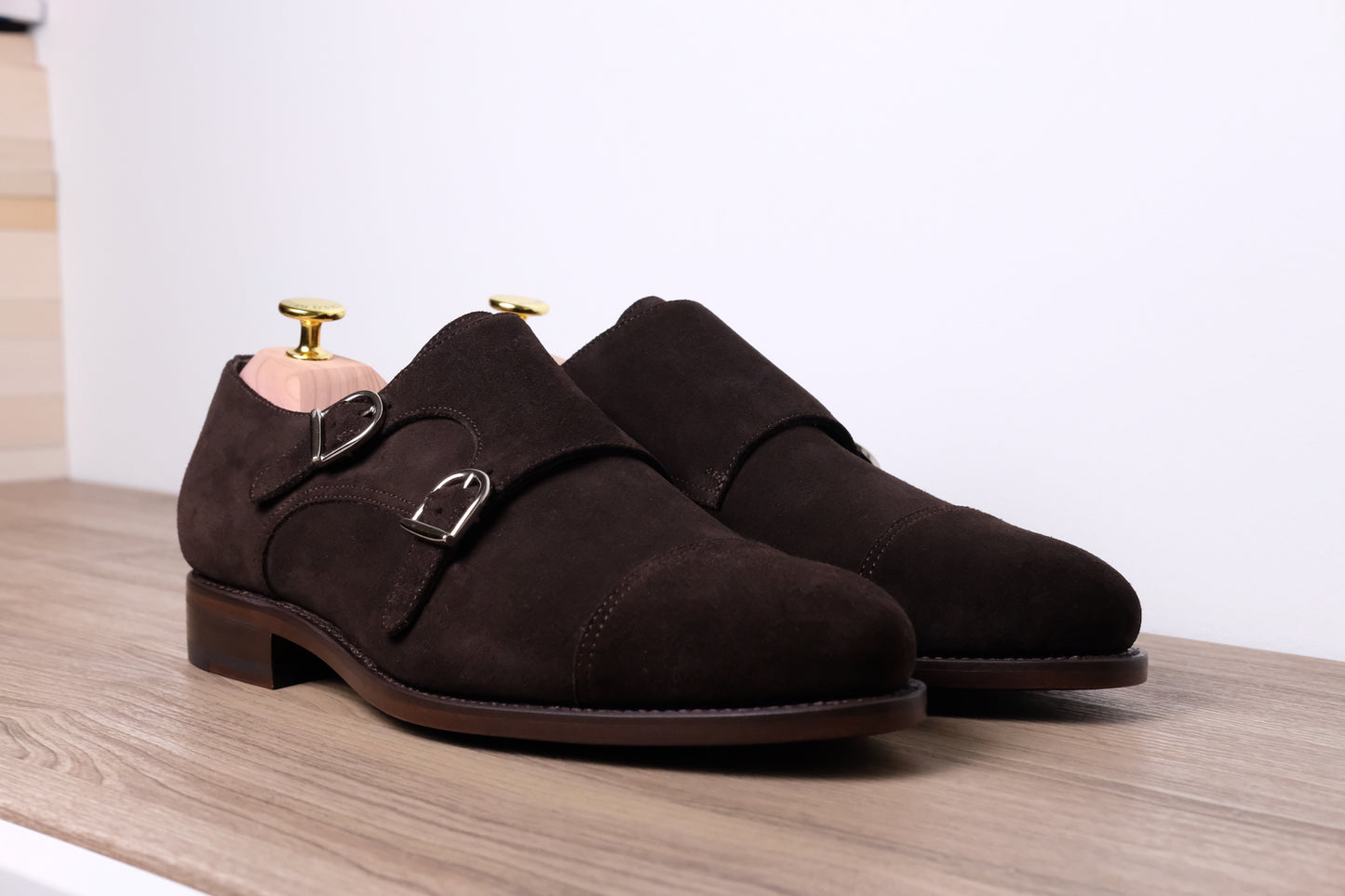 Classic Double Monk Suede