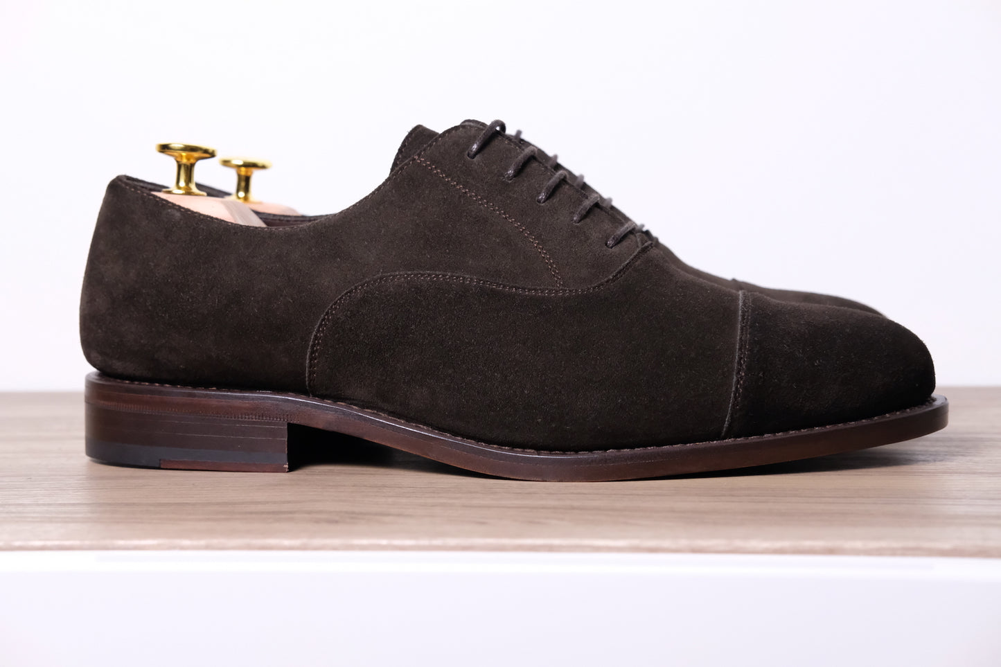 Classic Suede Oxford Cap Toe