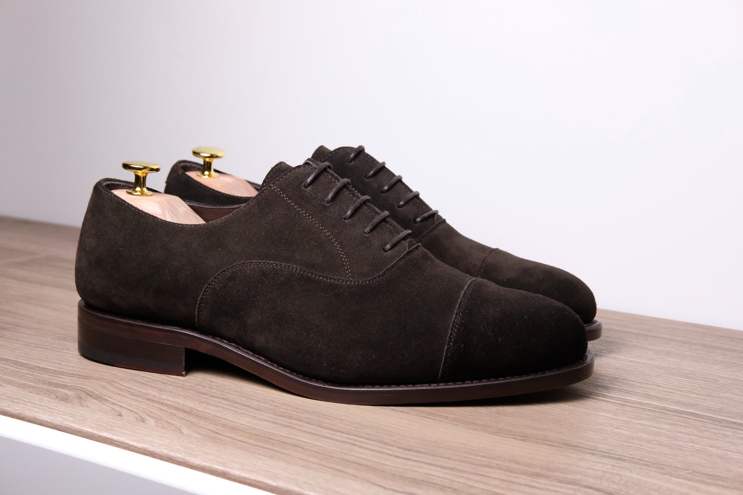 Classic Suede Oxford Cap Toe